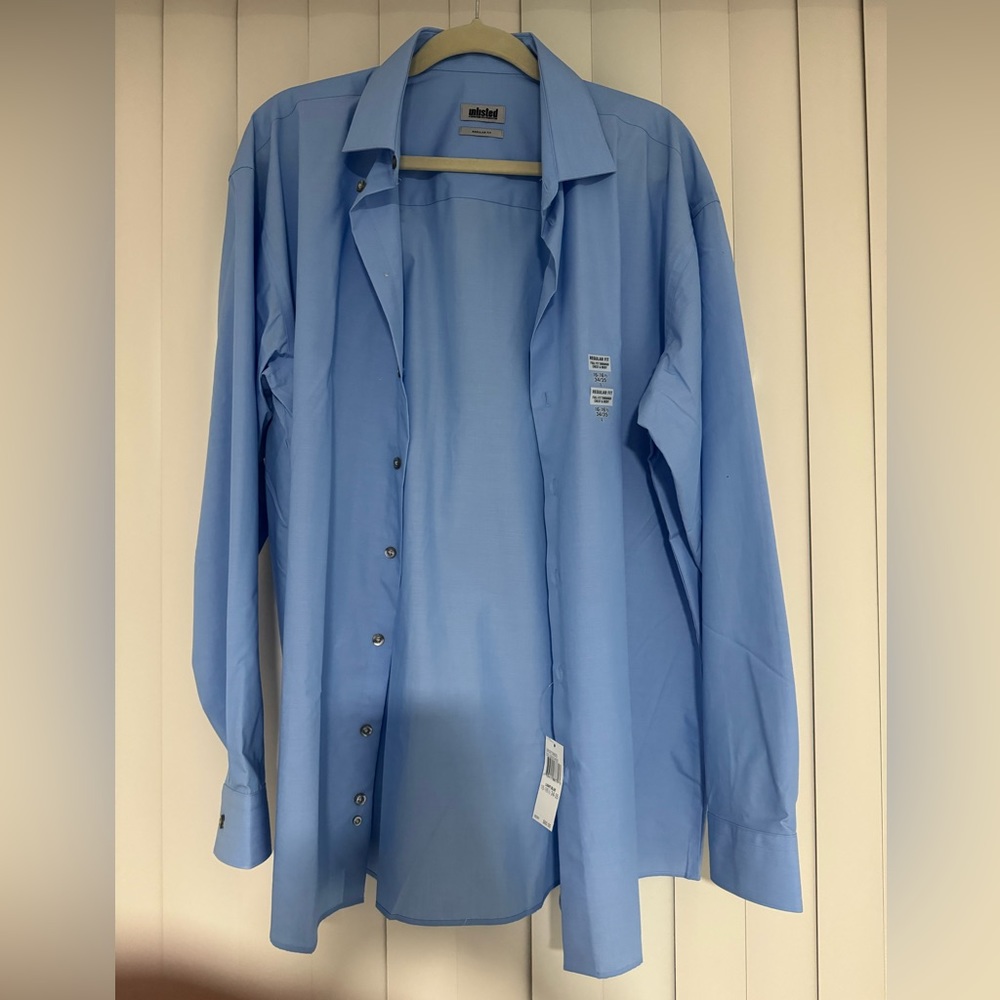Unlisted long sleeve blue button down (brand new)